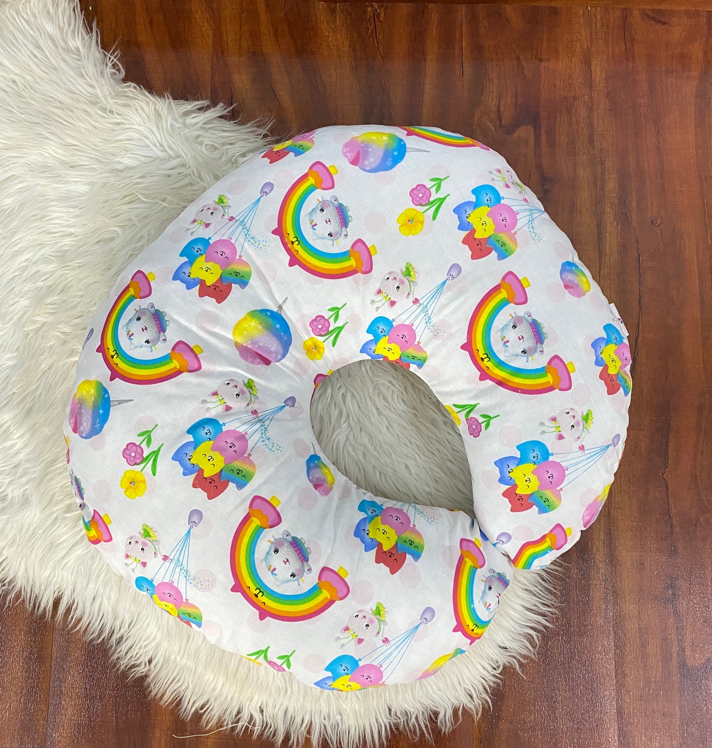 Nursing Pillow - Rainbow Design