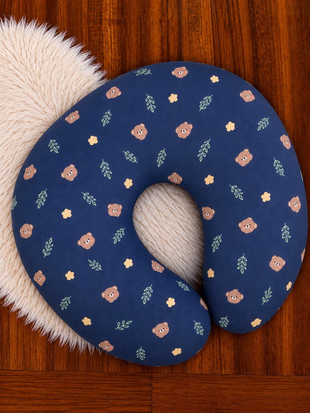 Nursing Pillow - Bear Blue