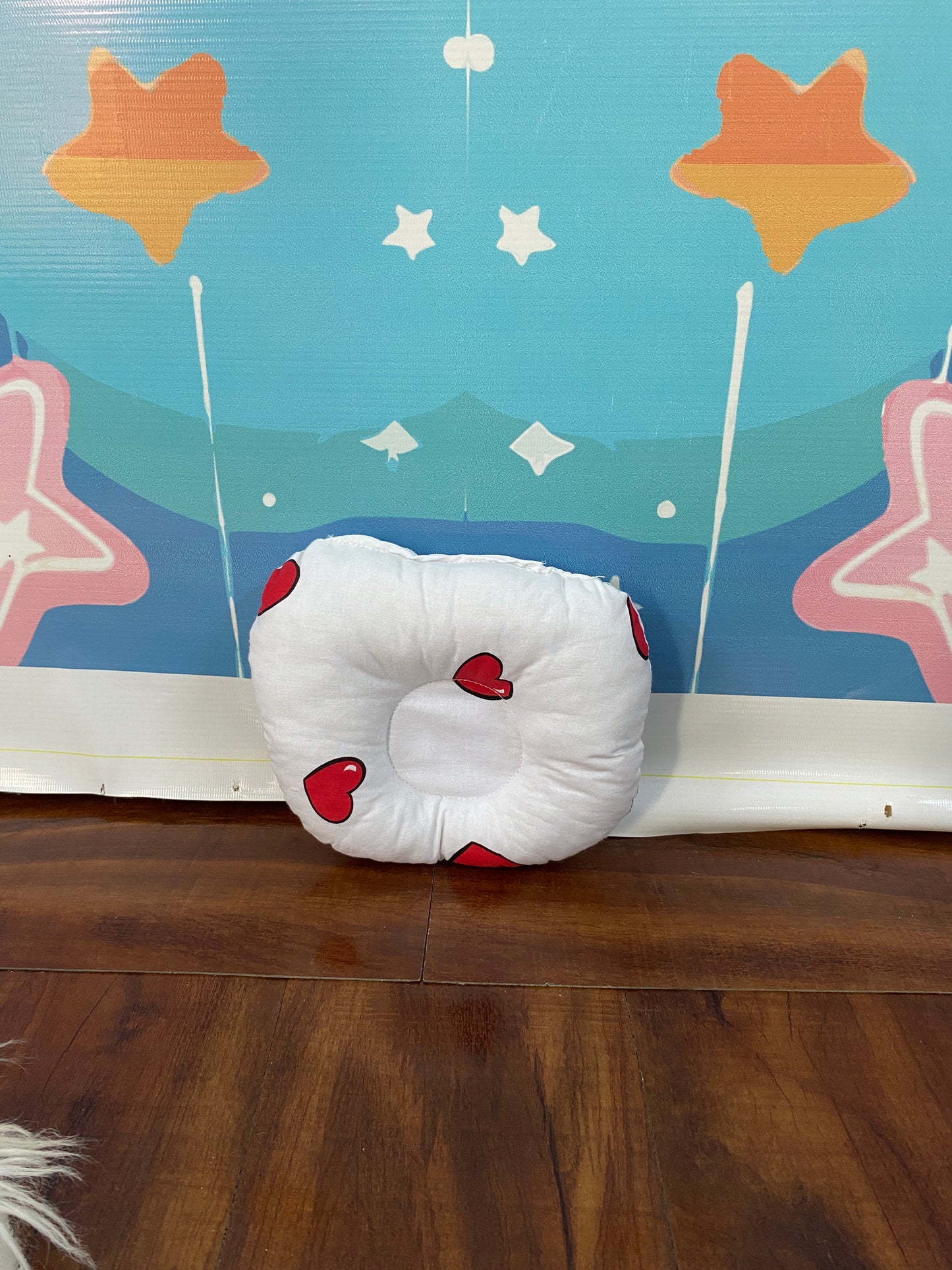 8 Pieces Bedding Set - Red Hearts