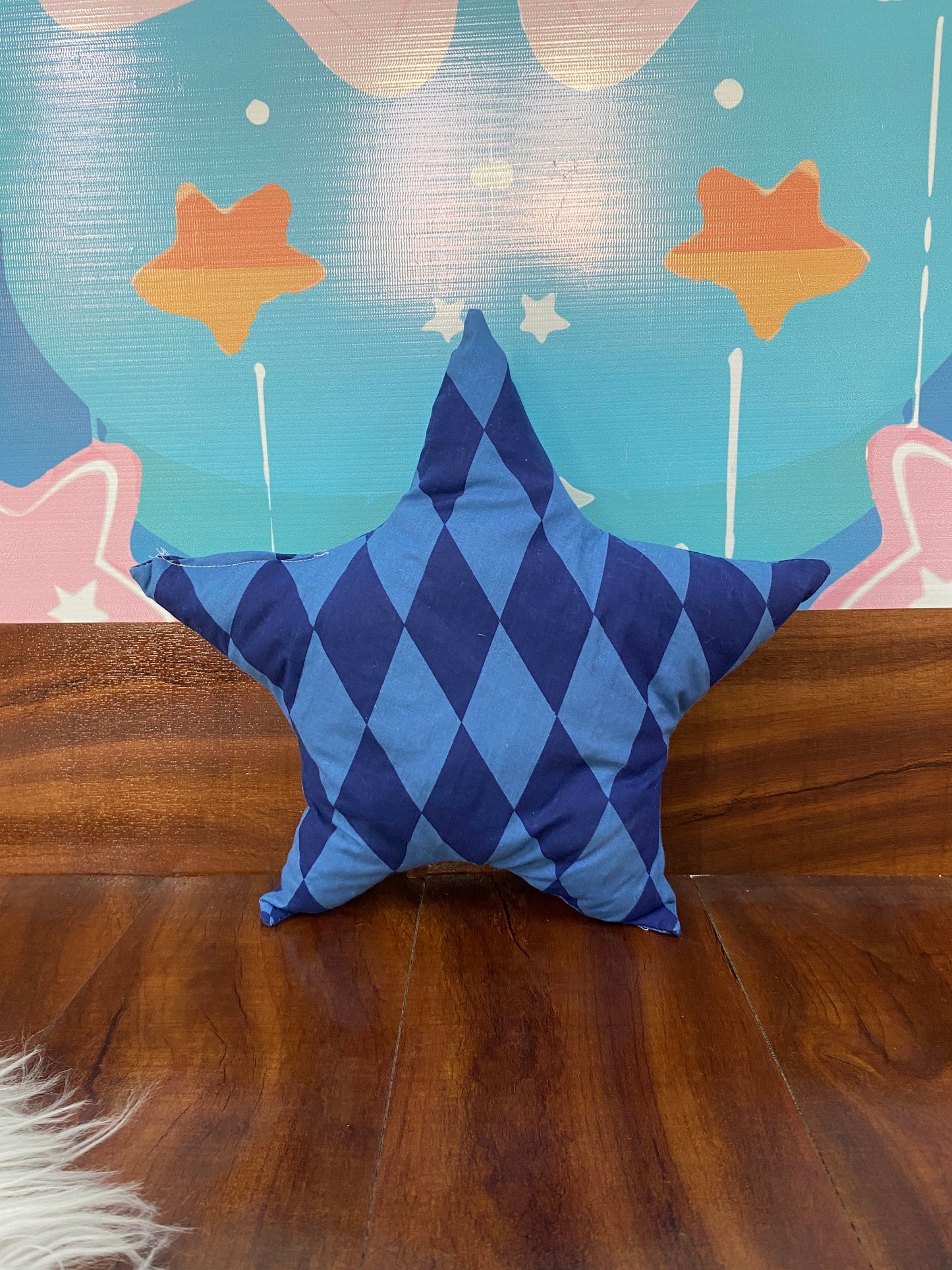 12 Pieces cotton Snuggle Bed - Blue