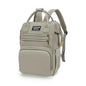 Multipurpose Outdoor Travel Light Purple Maternity Diaper Bag Baby Care Bag Gray Colour