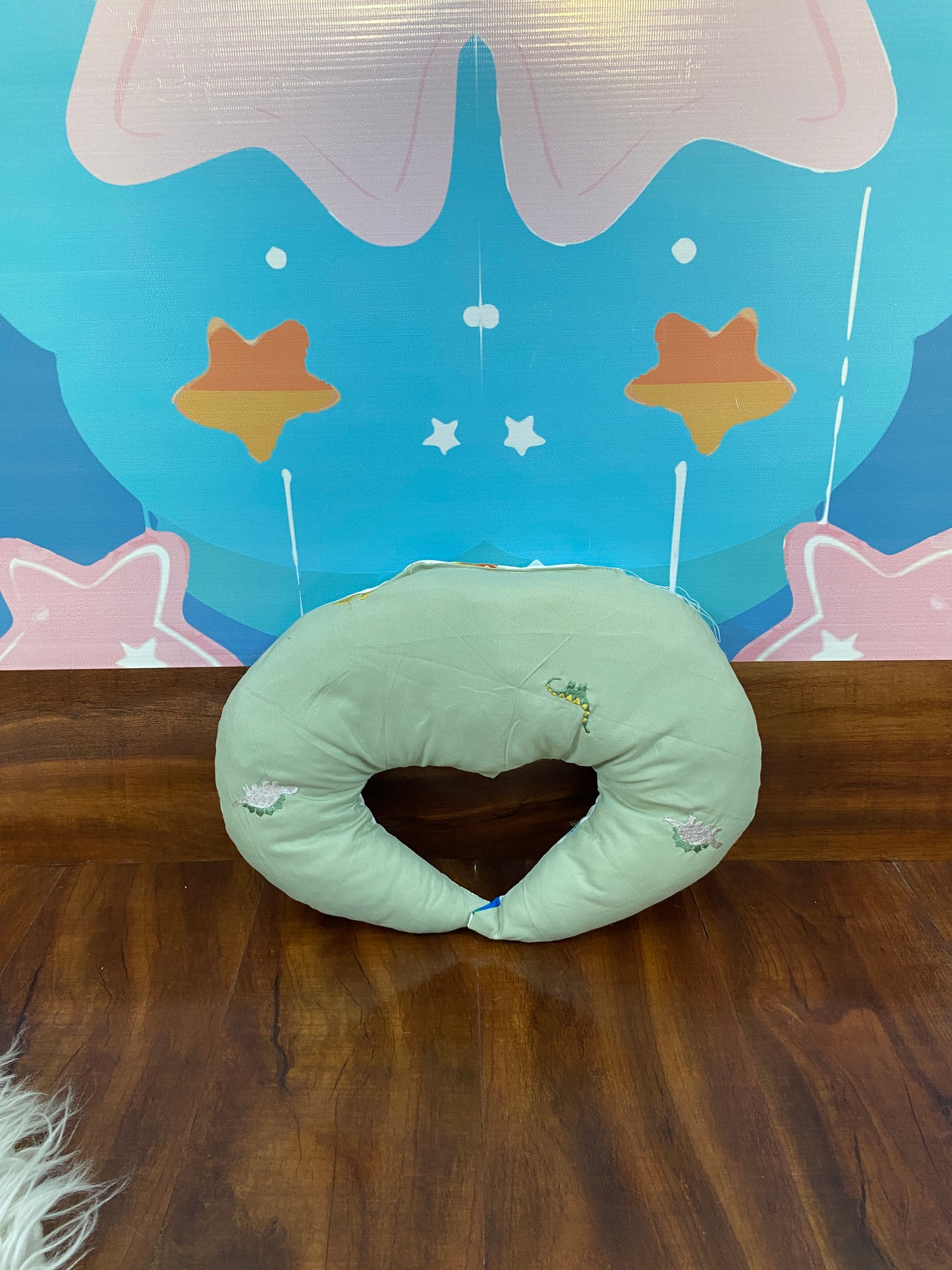 12 Pieces cotton Snuggle Bed - Dino