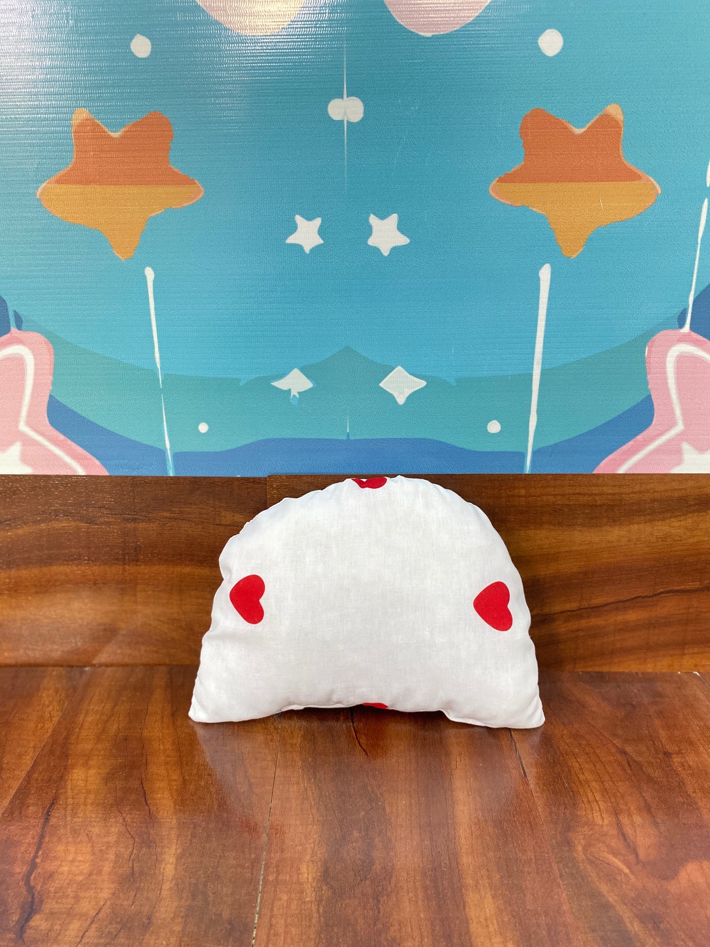 8 Pieces Bedding Set- Red Hearts