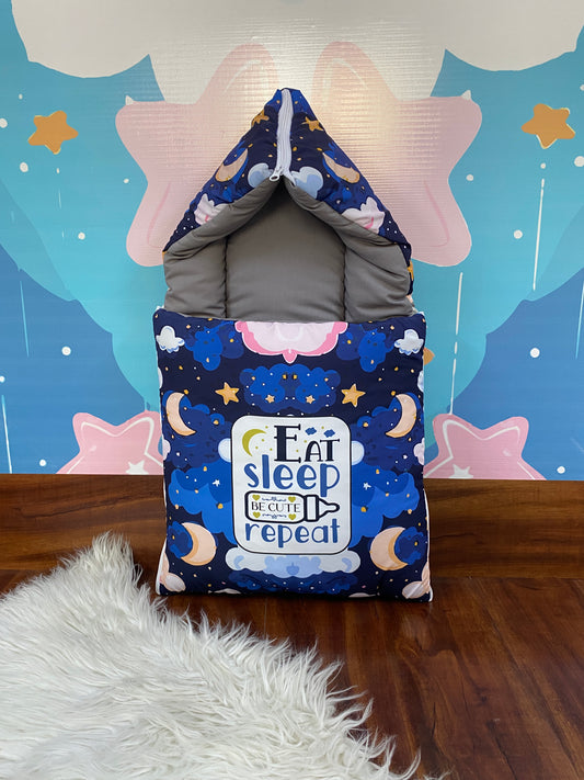 Baby Carrynest- Eat, Sleep ,Repeat Design