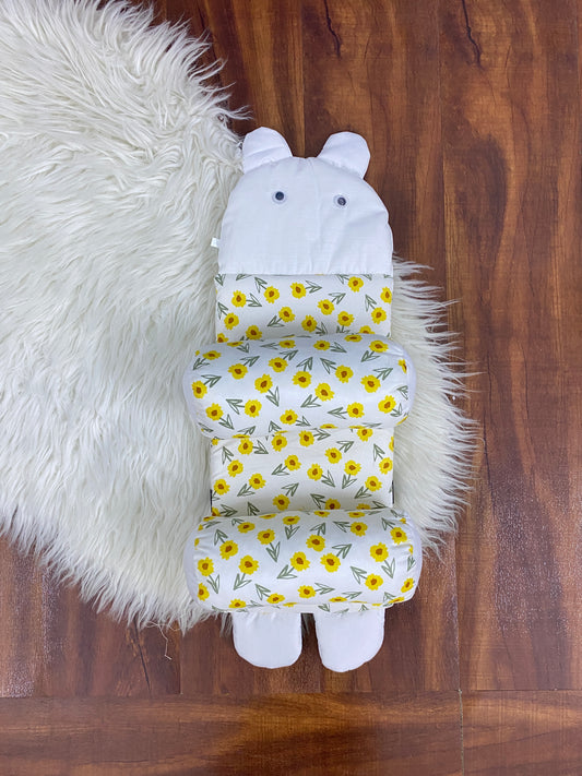 Baby Head Support Pillow - Sunflower