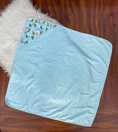 Baby Wrapping Sheet - Blue