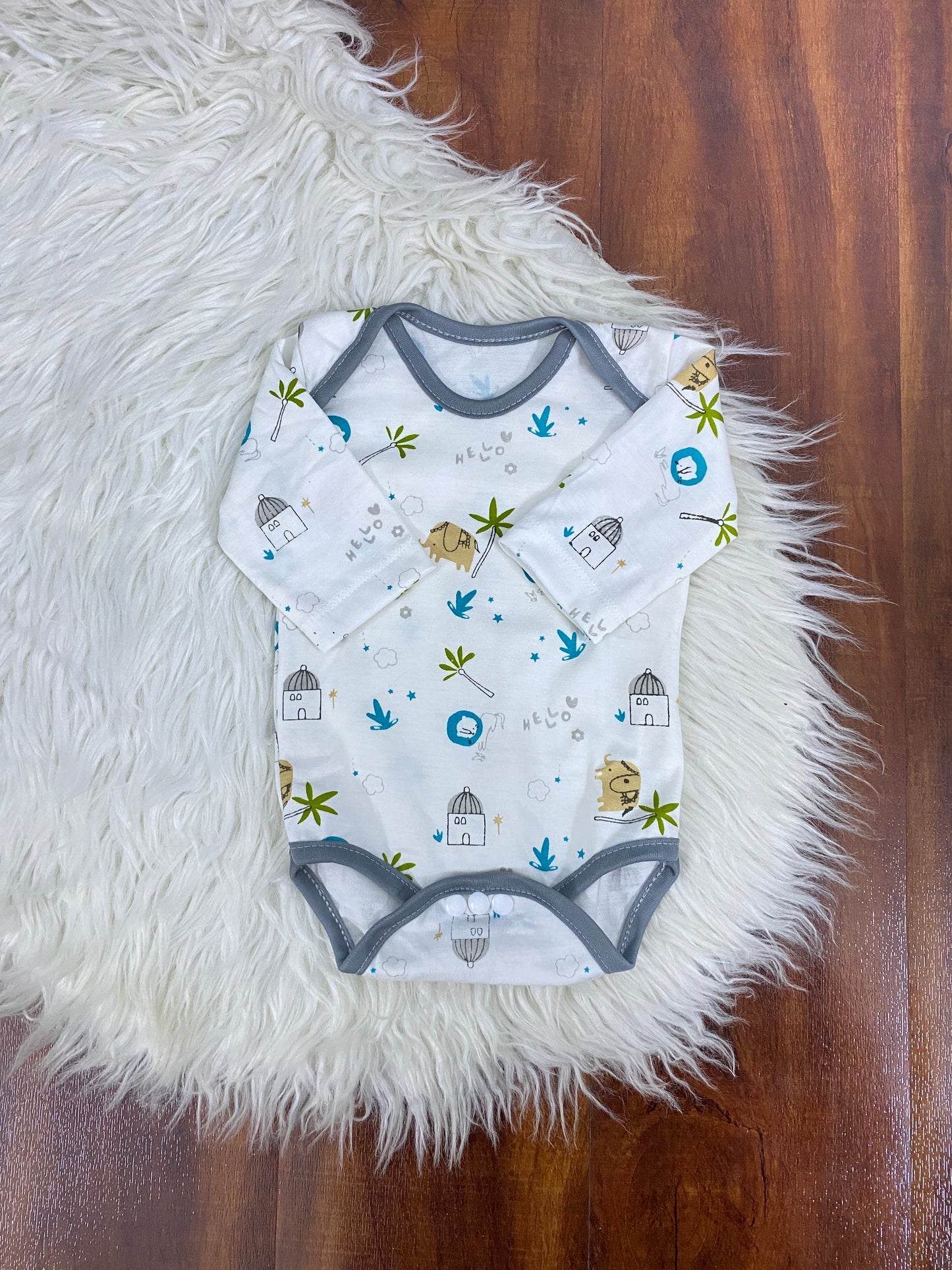 Pack Of 3 Baby Body Suit