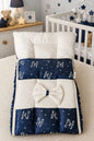 Baby CarryNests Silk | Welcome to the World | Neavy Blue