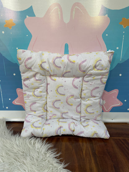 8 Pieces Bedding Set - White Rainbow