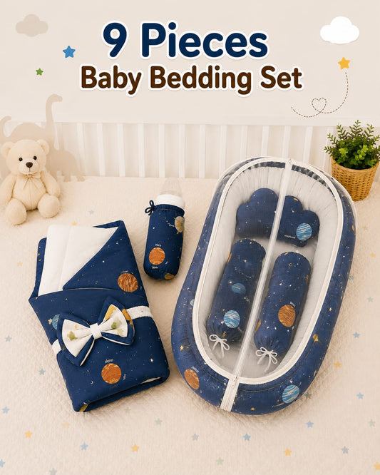 9 Pieces Bedding set
