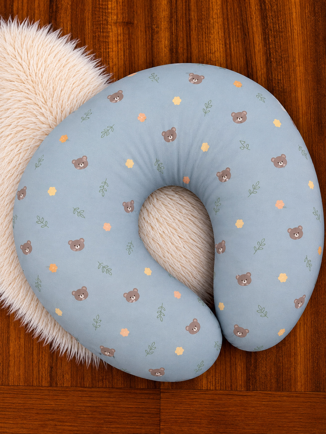 Nursing Pillow- Bear Grey