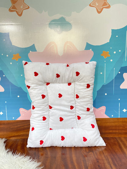 8 Pieces Bedding Set- Red Hearts