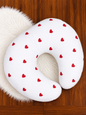 Nursing Pillow - Red Hearts