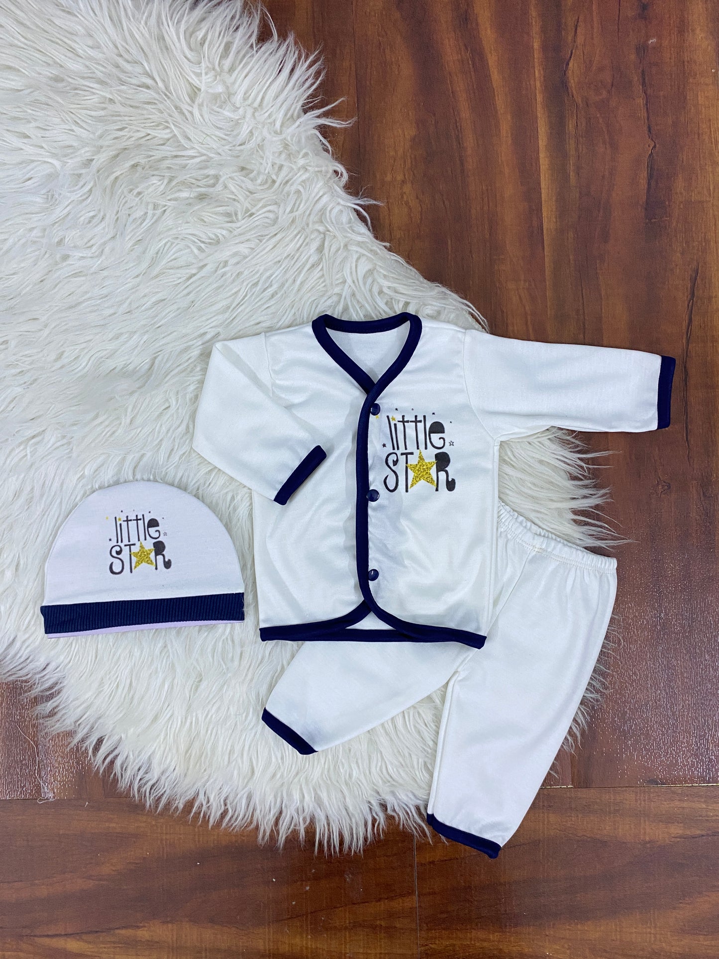 Baby Jhabla Set - Pack of 3