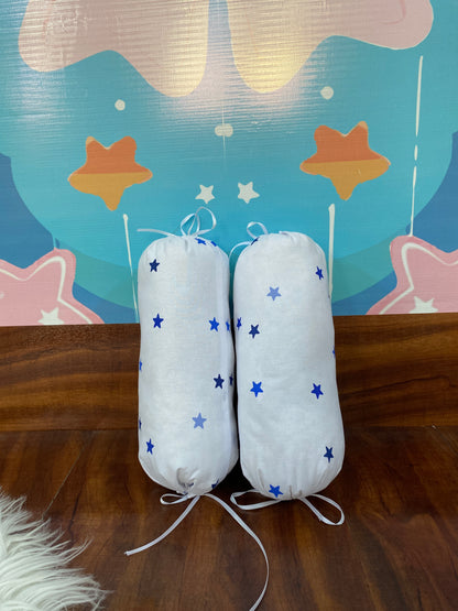 12 Pieces cotton Snuggle Bed - Blue