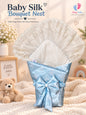Silk CarryNest Silk | Welcome to the world |blue