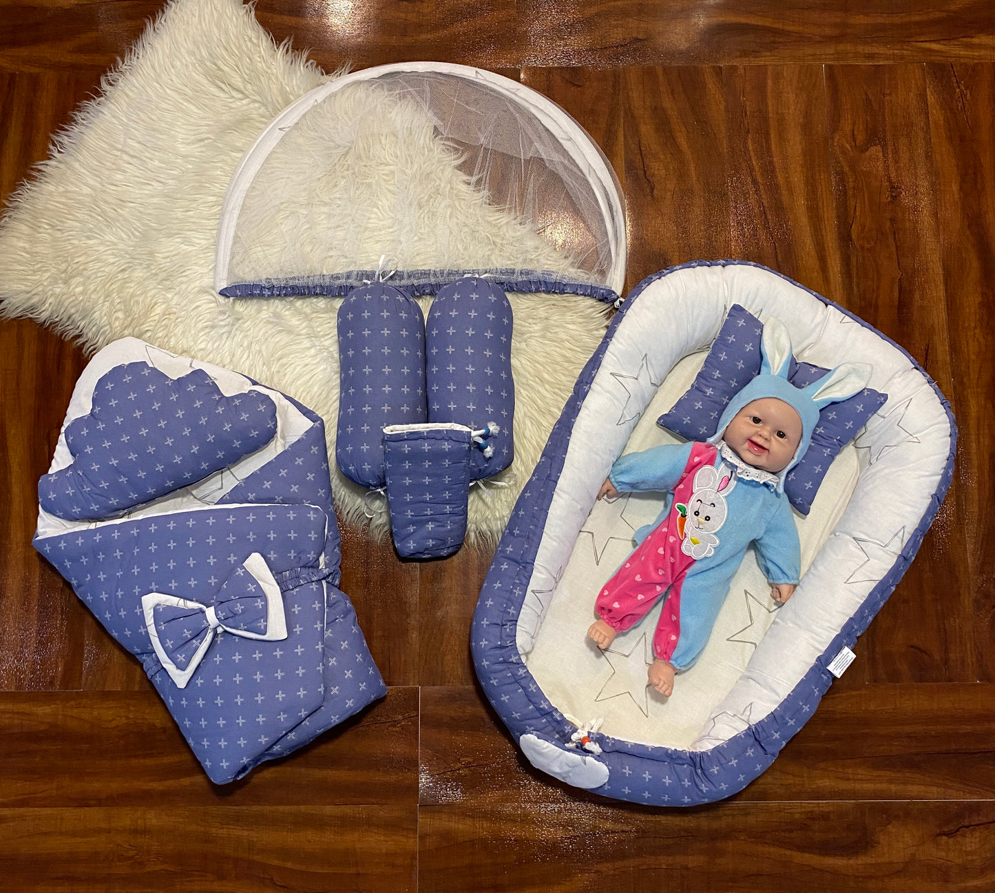 9 Pieces Bedding set
