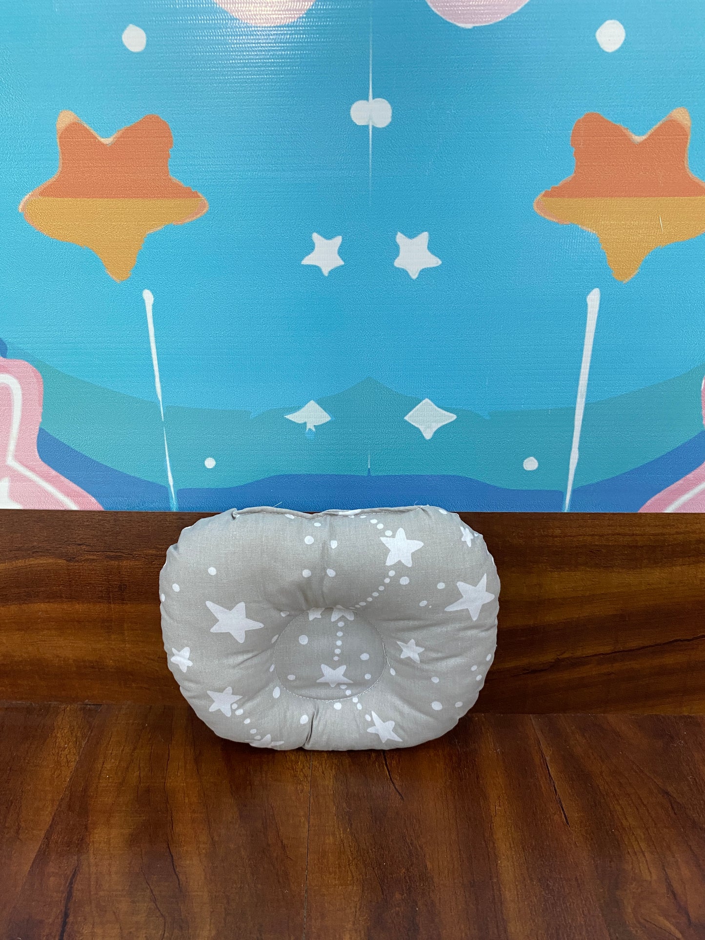 8 Pieces Bedding Set -Grey Stars