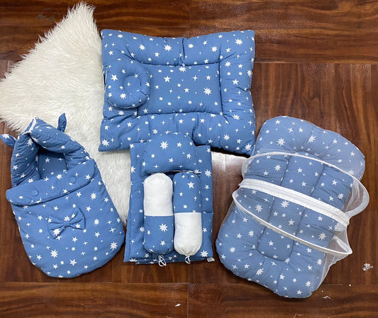 8 Pieces Bedding Set - Stars