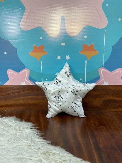 12 Pieces Silk Bed Set”Welcome to the world “ White & Black”