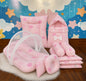 8 Pieces Bedding Set - Pink