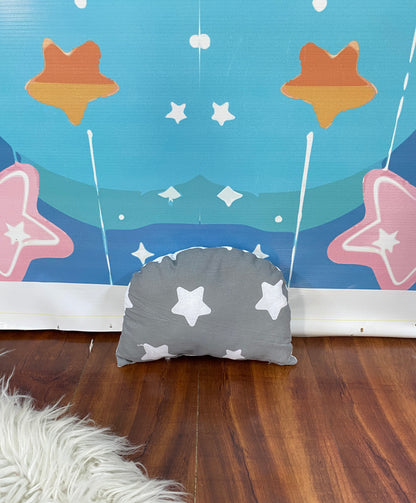 8 Pieces Bedding Set - Grey Stars