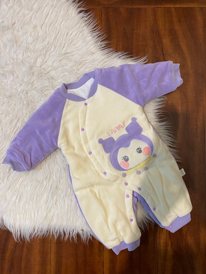 Winter Fleece Romper