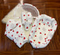 9pcs Fancy & Stylish Baby Bedding Set -