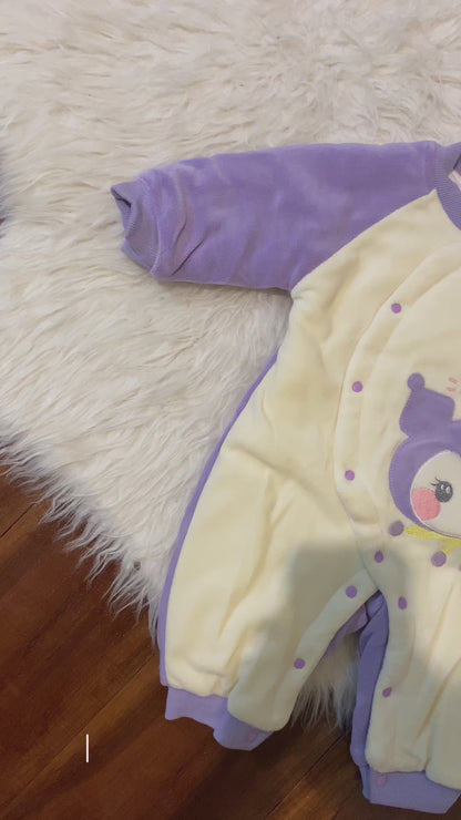 Winter Fleece Romper